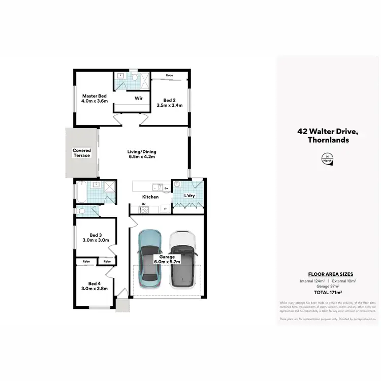 Floorplan of Homely house listing, 42 Walter Drive, Thornlands QLD 4164