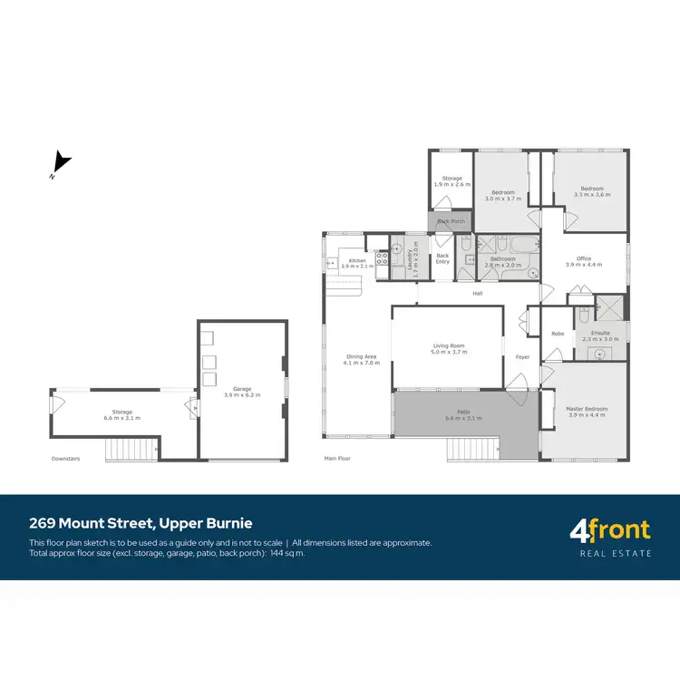 Floorplan of Homely house listing, 269 Mount Street, Upper Burnie TAS 7320