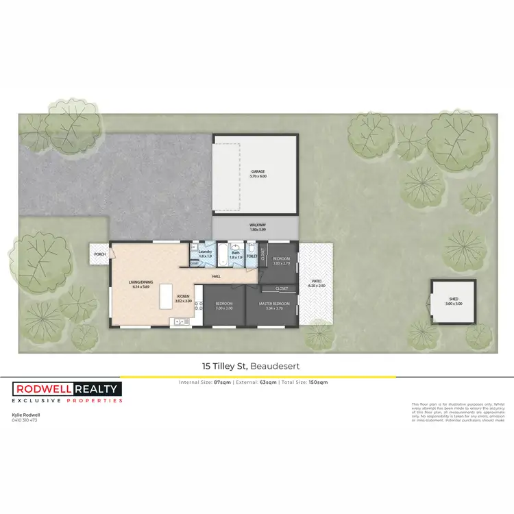 Floorplan of Homely house listing, 15 Tilley Street, Beaudesert QLD 4285