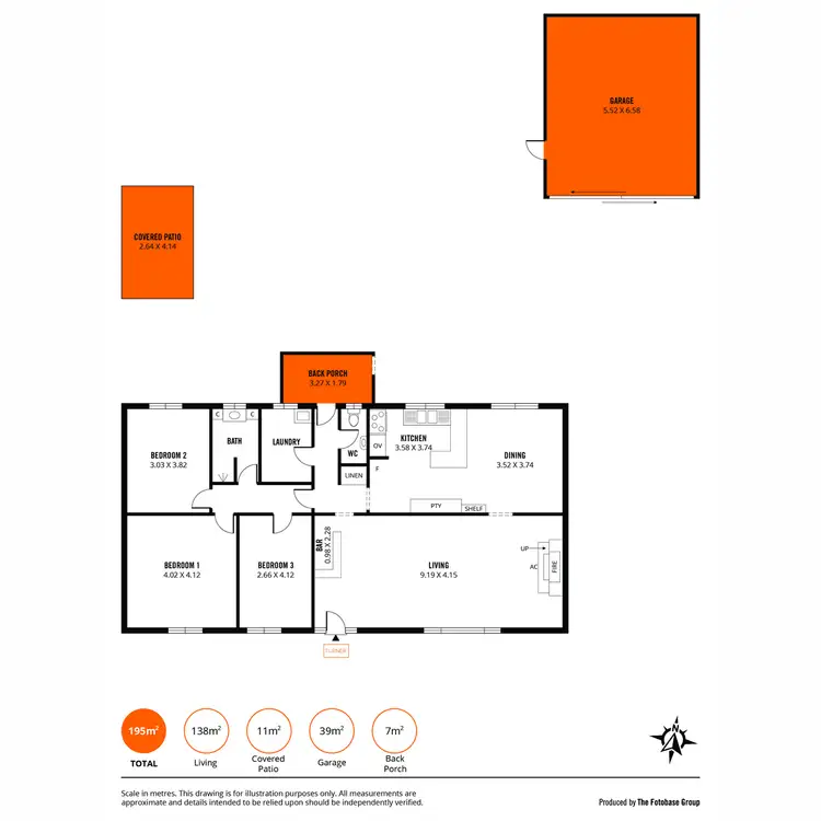 Floorplan of Homely house listing, 3 Clift Street, Aldinga Beach SA 5173