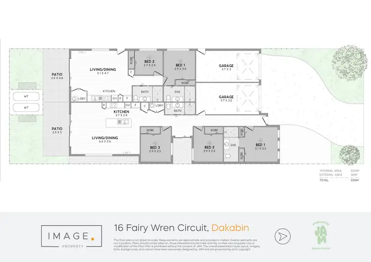 Floorplan of Homely house listing, 16 Fairy Wren Circuit, Dakabin QLD 4503
