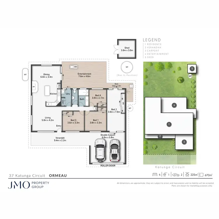 Floorplan of Homely house listing, 37 Katunga Circuit, Ormeau QLD 4208