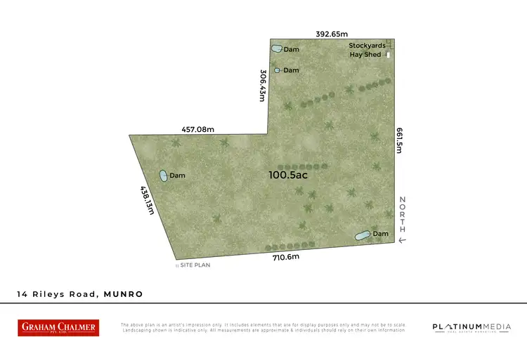Floorplan of Homely rural property listing, 14 Rileys Road, Munro VIC 3862
