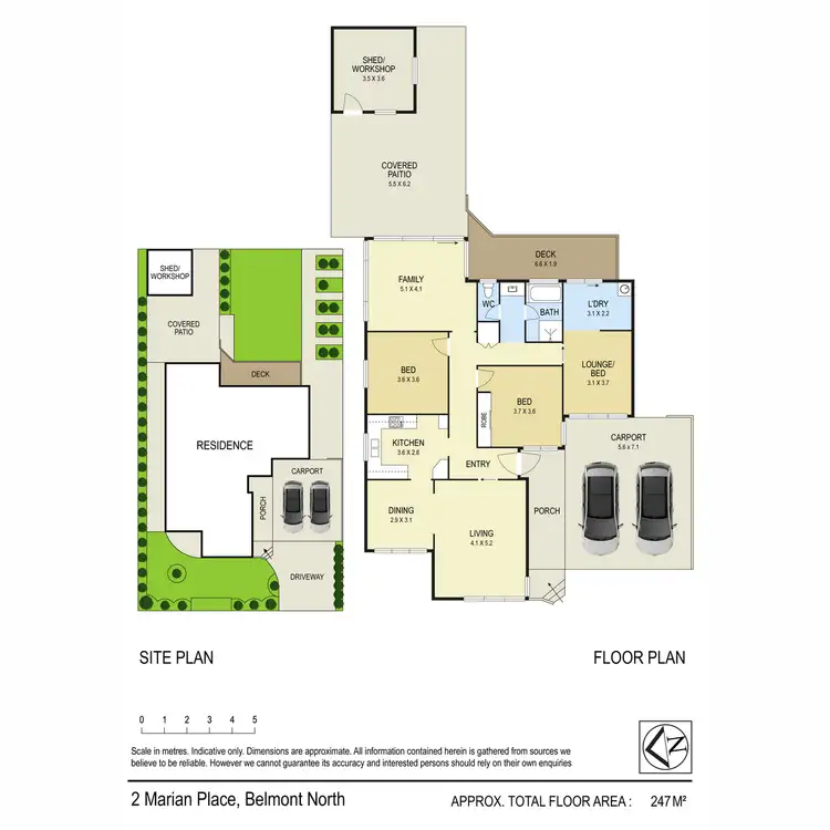 Floorplan of Homely house listing, 2 Marian Place, Belmont North NSW 2280