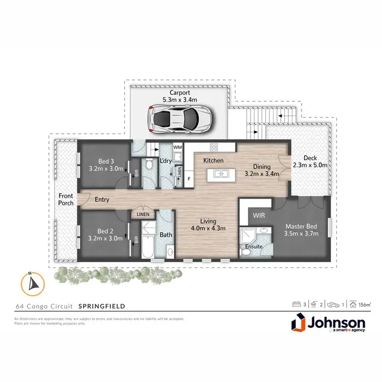 Floorplan of Homely house listing, 64 Congo Circuit, Springfield QLD 4300