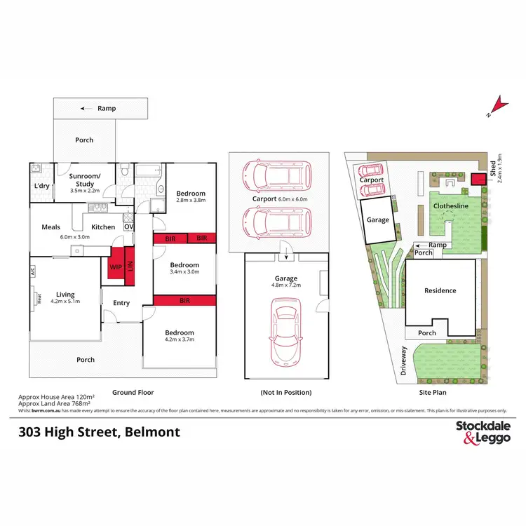 Floorplan of Homely house listing, 303 High Street, Belmont VIC 3216