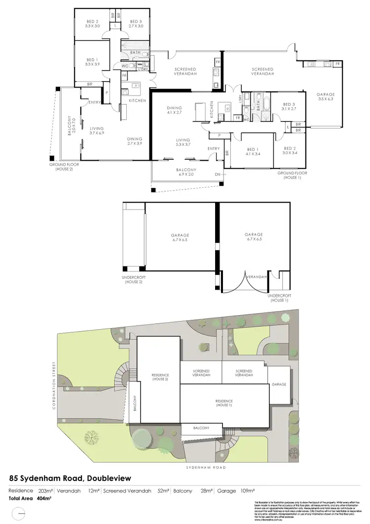 Floorplan of Homely house listing, 85 Sydenham Road, Doubleview WA 6018