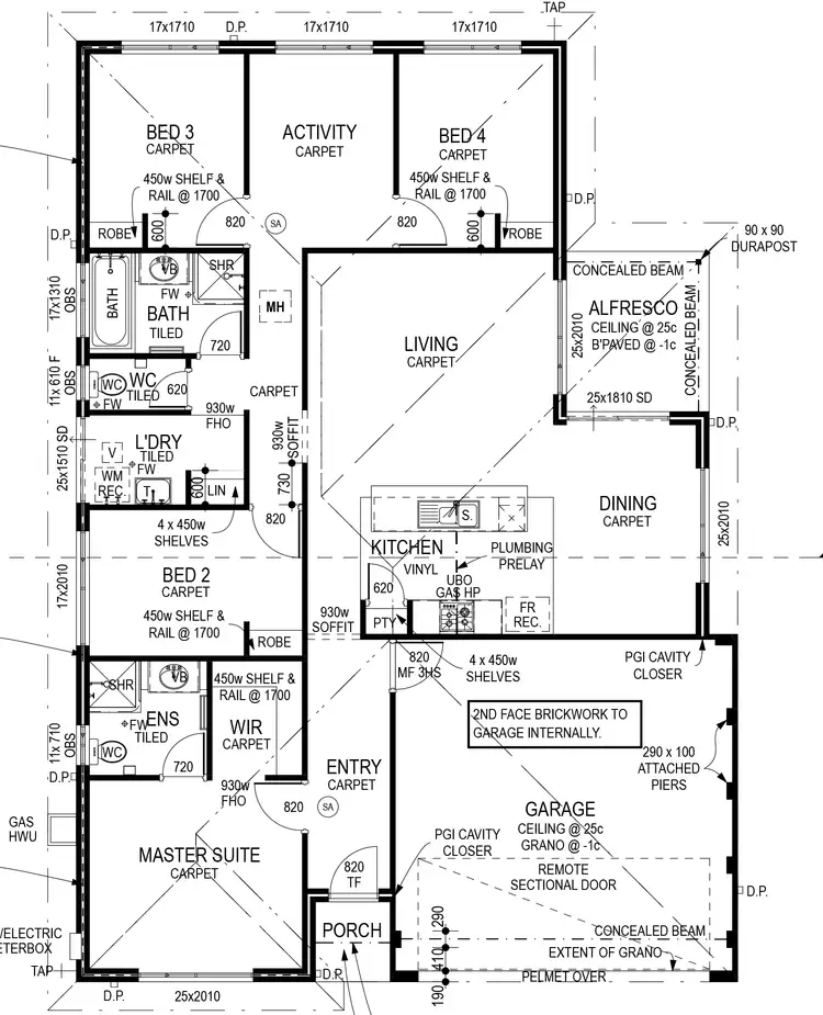 Floorplan of Homely house listing, 30 Gianatti Ramble, East Cannington WA 6107