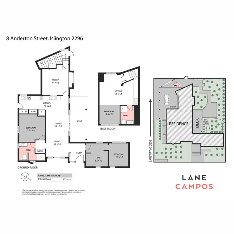 Floorplan of Homely house listing, 8 Anderton Street, Islington NSW 2296