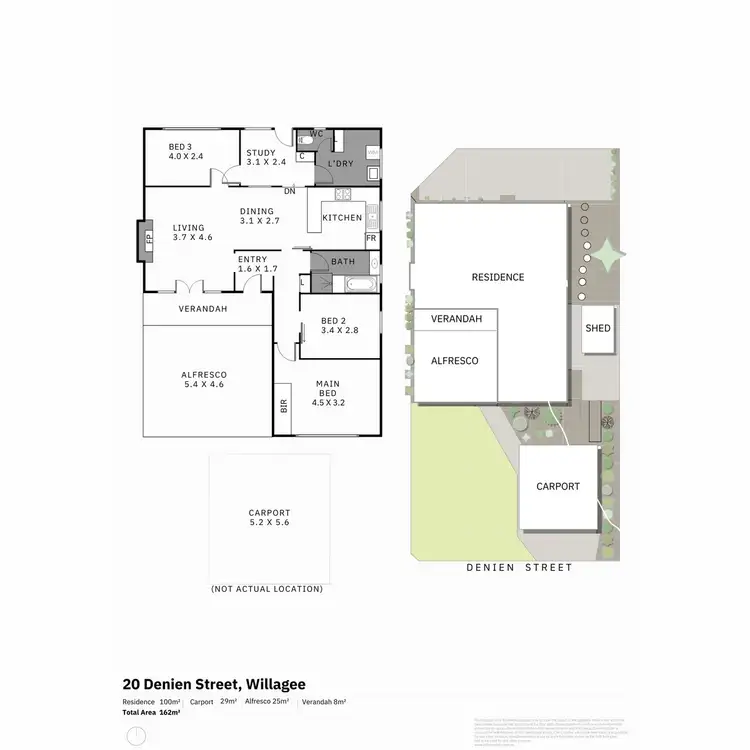 Floorplan of Homely house listing, 20 Denien Street, Willagee WA 6156