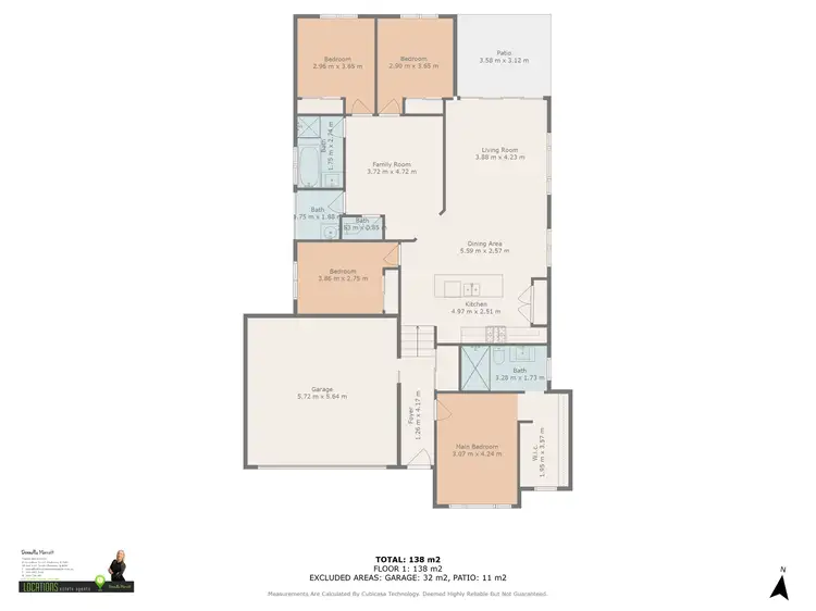 Floorplan of Homely house listing, 22 Wentworth Place, Glen Eden QLD 4680