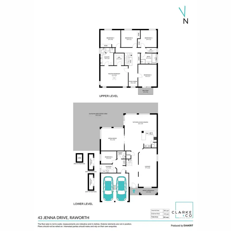 Floorplan of Homely house listing, 43 Jenna Drive, Raworth NSW 2321