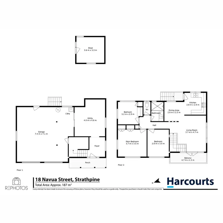 Floorplan of Homely house listing, 18 Navua Street, Strathpine QLD 4500