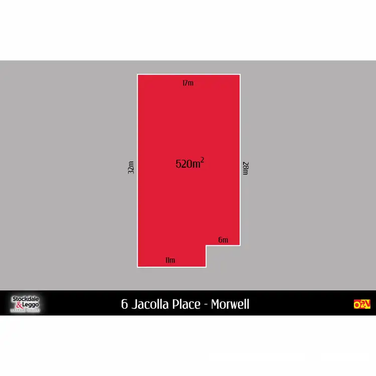 Floorplan of Homely land listing, 6 Jacolla Place, Morwell VIC 3840