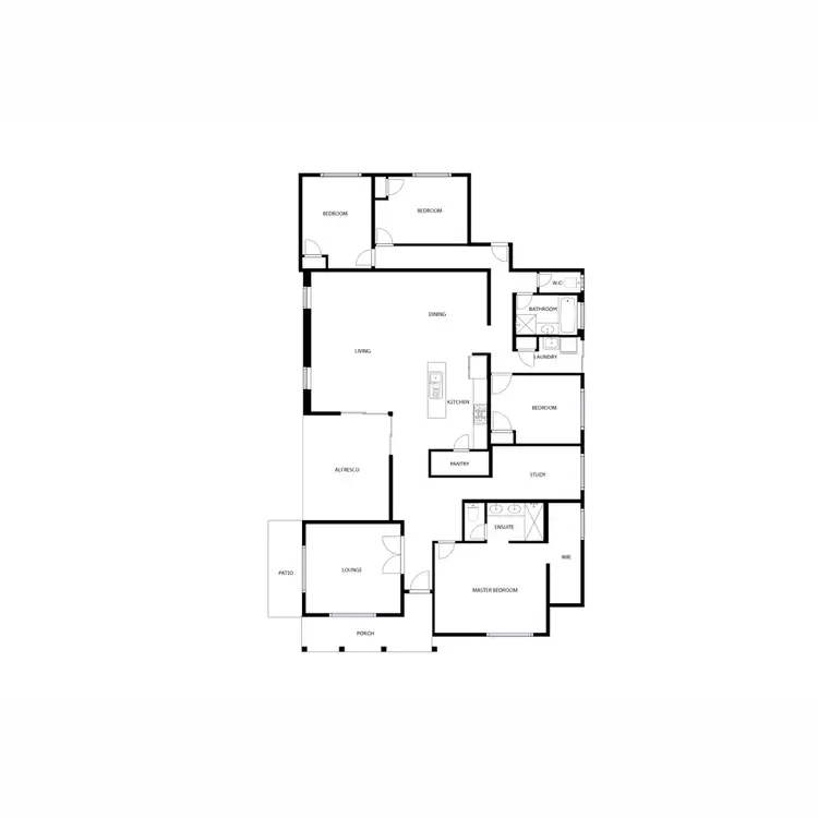 Floorplan of Homely house listing, 5 Grassdale Parkway, Ellenbrook WA 6069