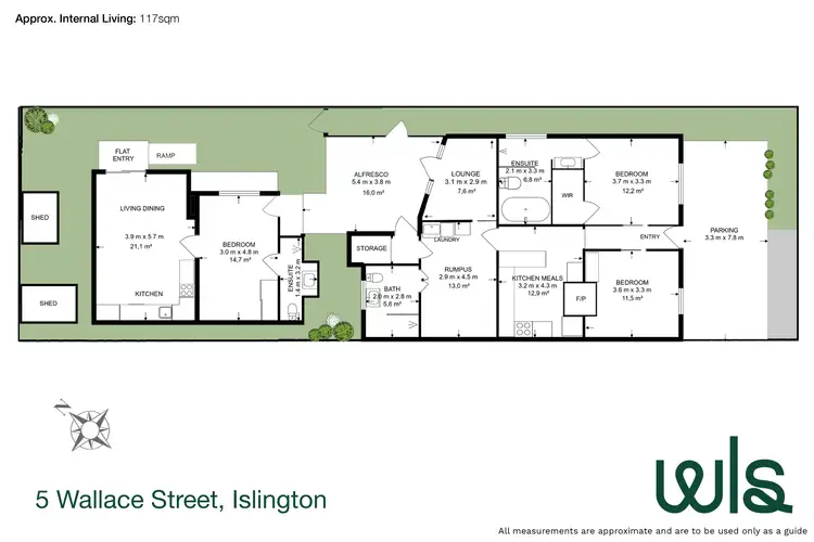 Floorplan of Homely house listing, 5 Wallace Street, Islington NSW 2296