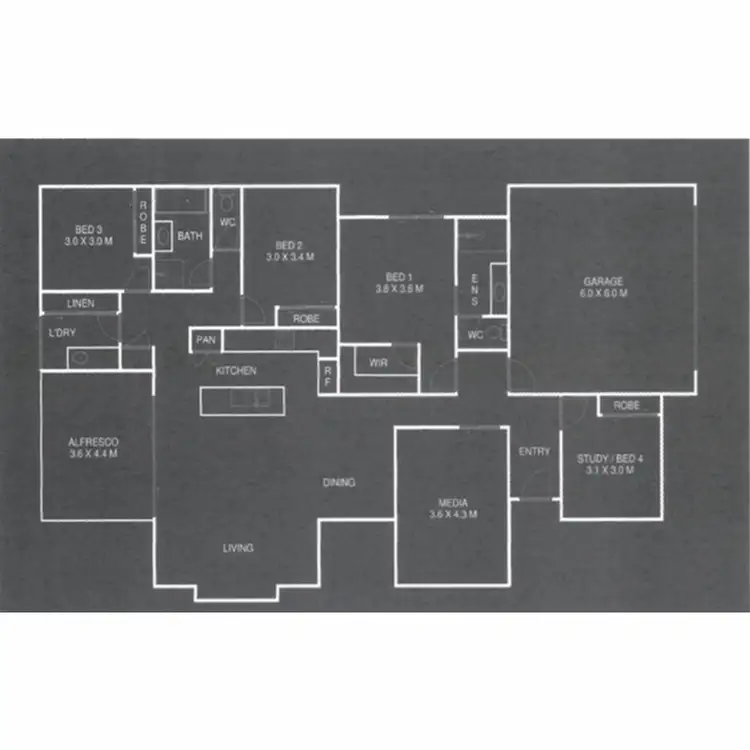 Floorplan of Homely house listing, 2 Fullbrook Avenue, Highfields QLD 4352
