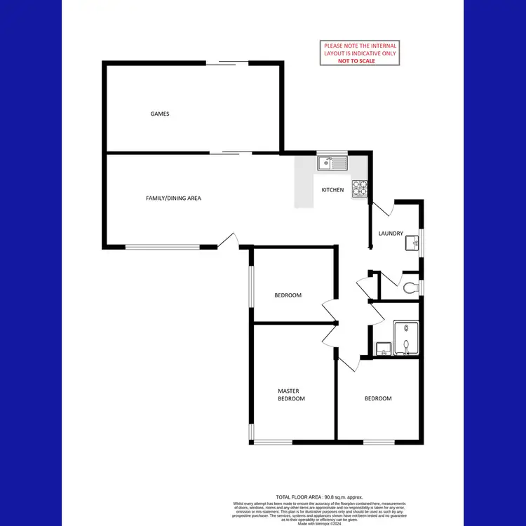 Floorplan of Homely house listing, 23 Meyrick Way, Langford WA 6147