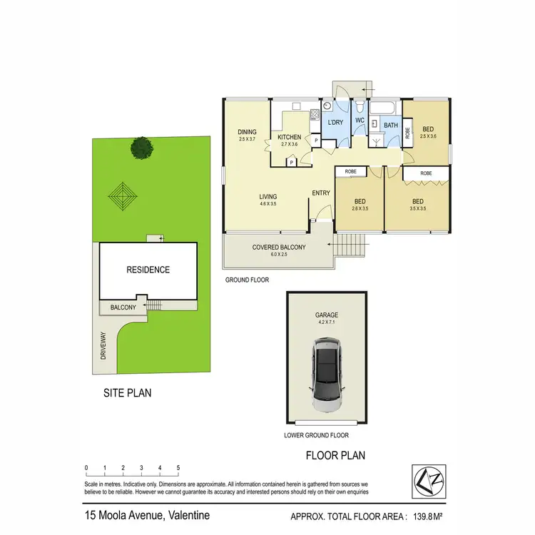 Floorplan of Homely house listing, 15 Moola Avenue, Valentine NSW 2280