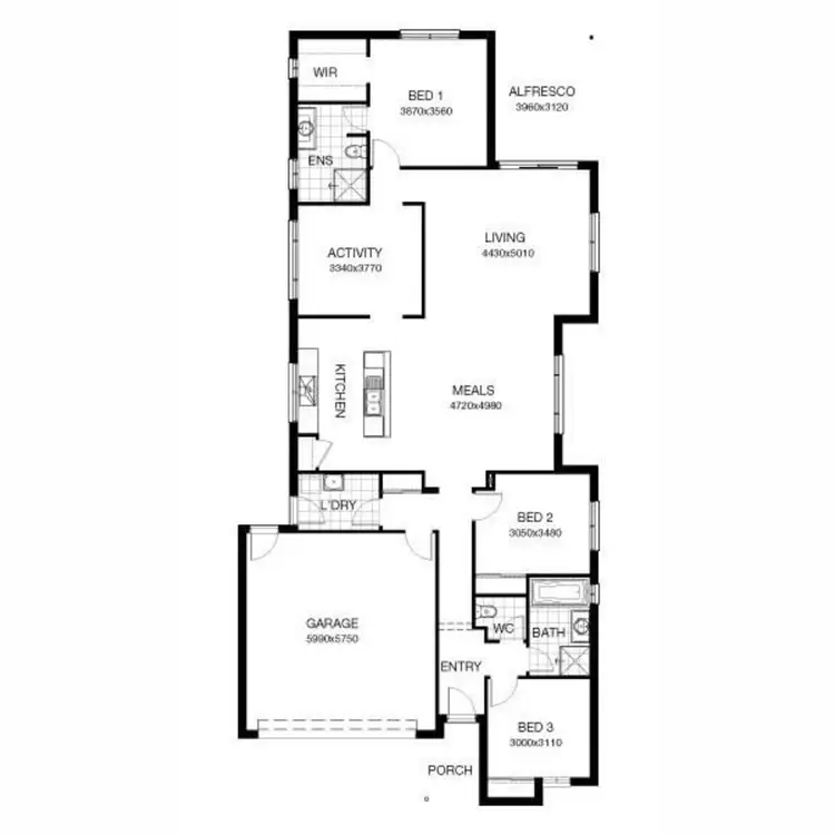 Floorplan of Homely house listing, 17 Shelley Street, Redbank Plains QLD 4301