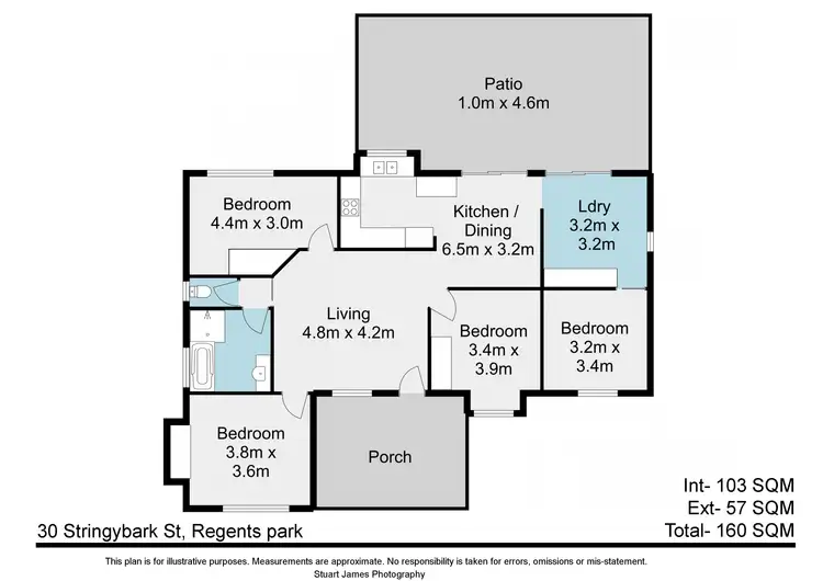 Floorplan of Homely house listing, 30 Stringybark Street, Regents Park QLD 4118