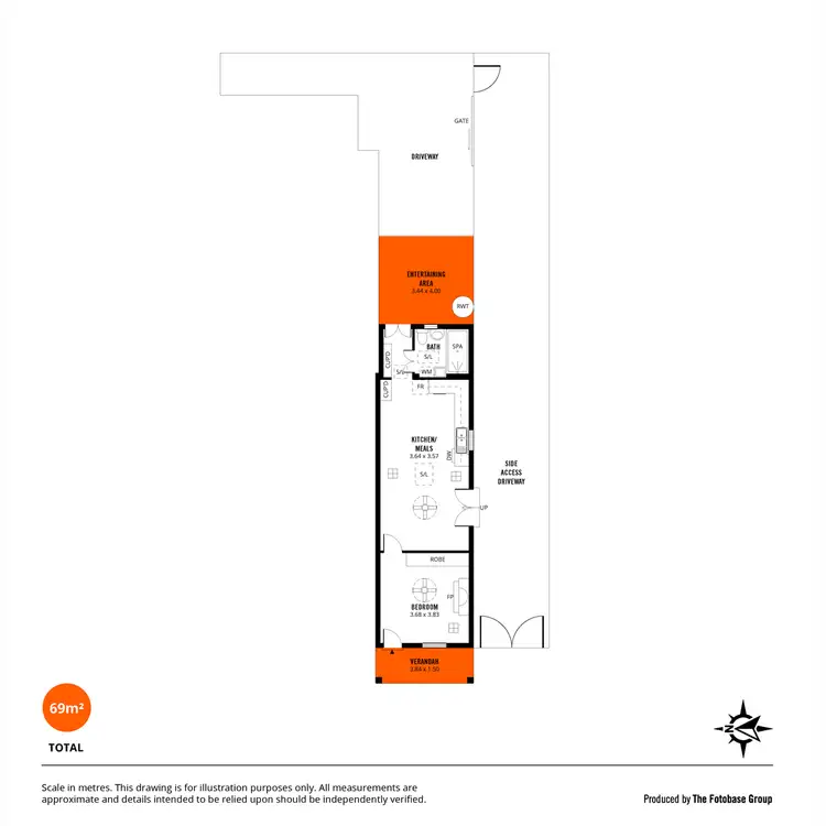 Floorplan of Homely house listing, 12A Ada Street, Adelaide SA 5000