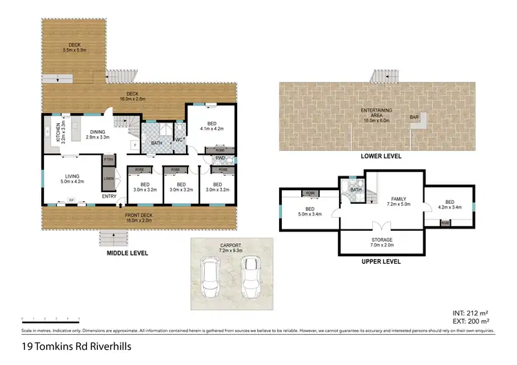 Floorplan of Homely house listing, 19 Tomkins Road, Riverhills QLD 4074