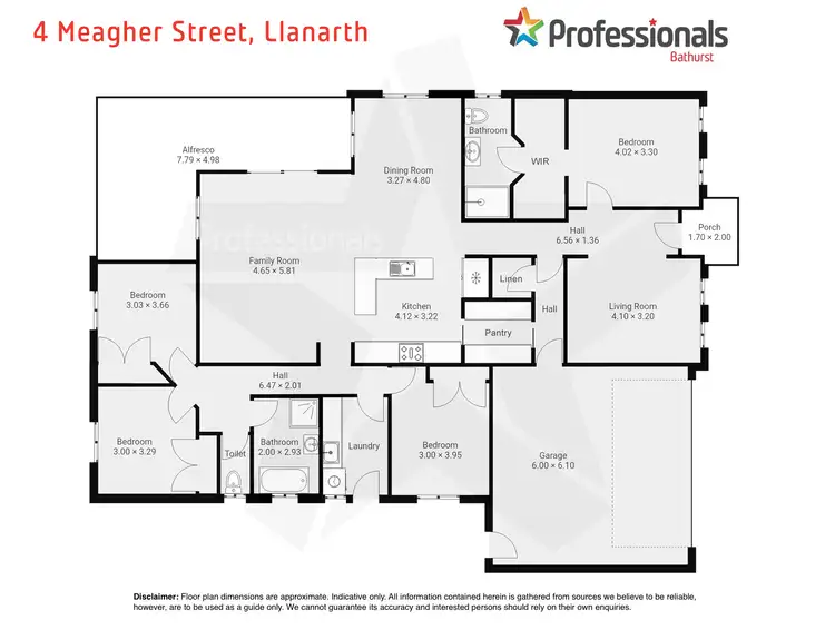 Floorplan of Homely house listing, 4 Meagher Street, Llanarth NSW 2795