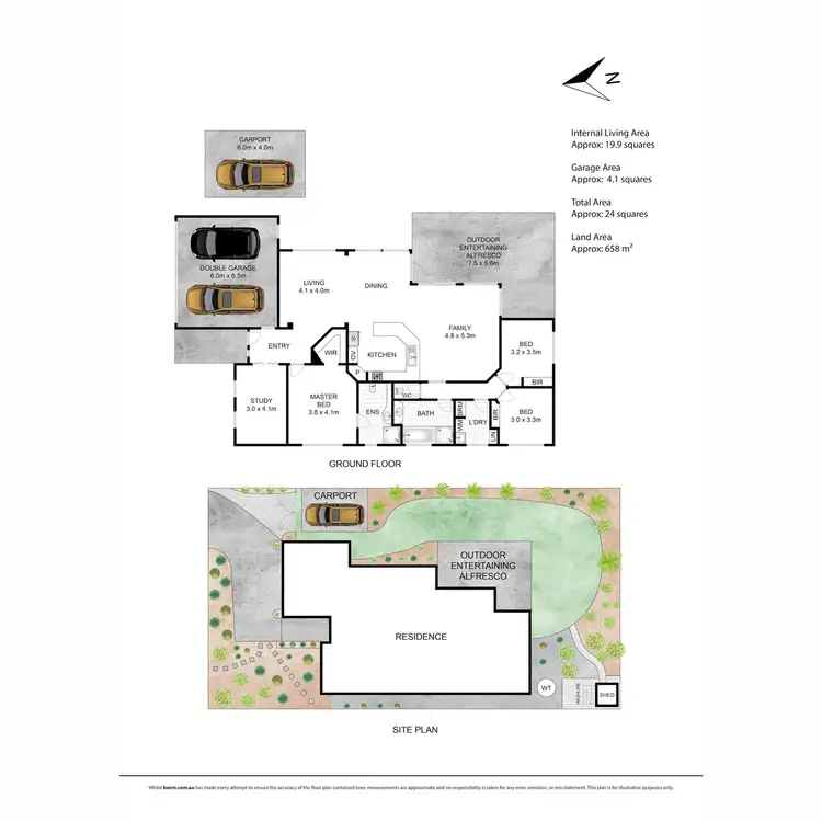 Floorplan of Homely house listing, 8 Twilight Place, Safety Beach VIC 3936