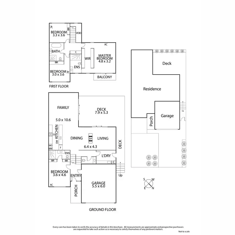 Floorplan of Homely house listing, 10 Linnaker Place, Kew VIC 3101