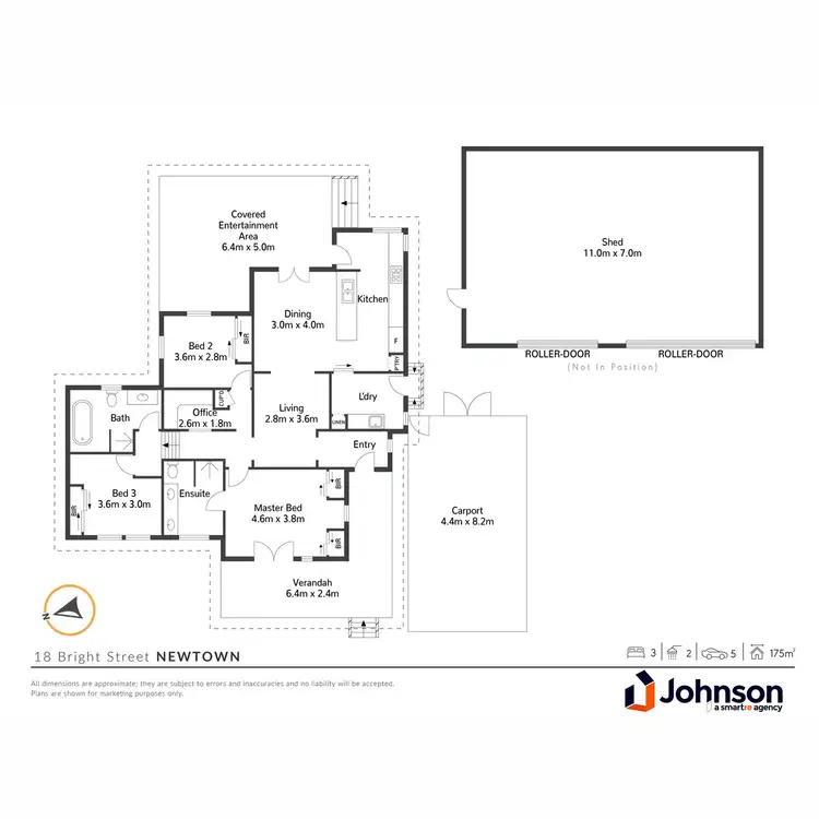 Floorplan of Homely house listing, 18 Bright Street, Newtown QLD 4305