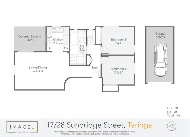 Floorplan of Homely apartment listing, 17/28 Sundridge Street, Taringa QLD 4068