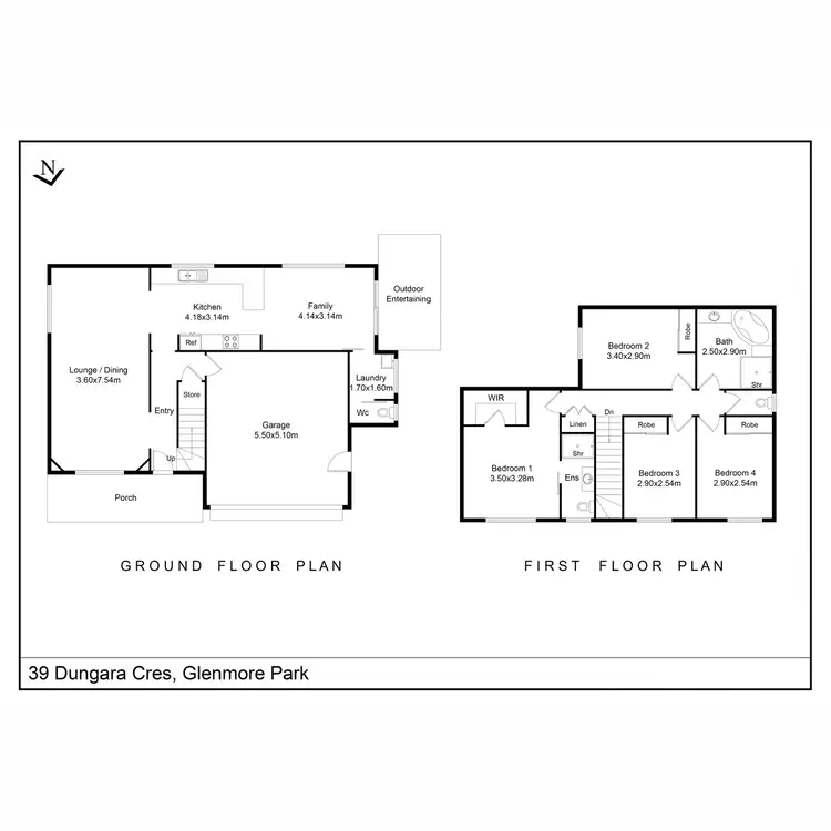 Floorplan of Homely house listing, 39 Dungara Crescent, Glenmore Park NSW 2745