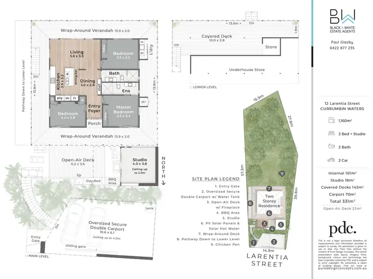 Floorplan of Homely house listing, 12 Larentia Street, Currumbin Waters QLD 4223