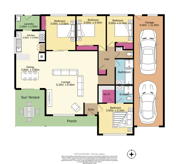 Floorplan of Homely villa listing, 11/41 Regentville Road, Glenmore Park NSW 2745