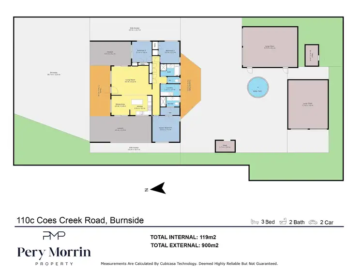 Floorplan of Homely house listing, 110C Coes Creek Road, Burnside QLD 4560