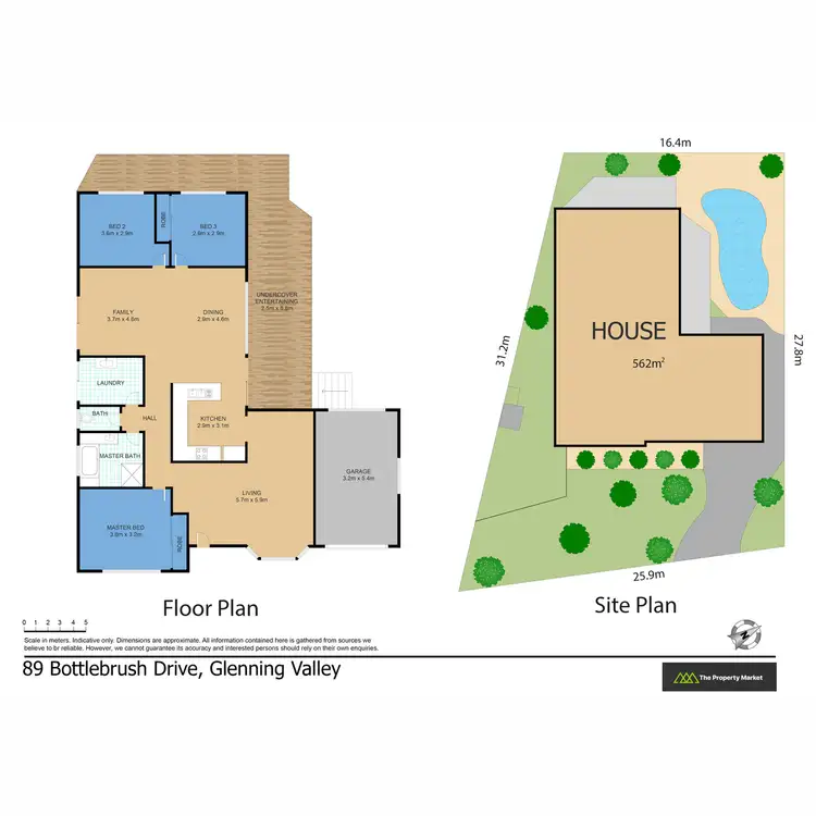 Floorplan of Homely house listing, 89 Bottlebrush Drive, Glenning Valley NSW 2261