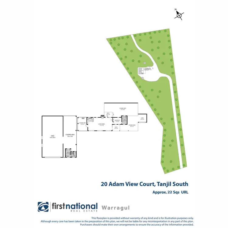 Floorplan of Homely land listing, 20 Adam View Court, Tanjil South VIC 3825