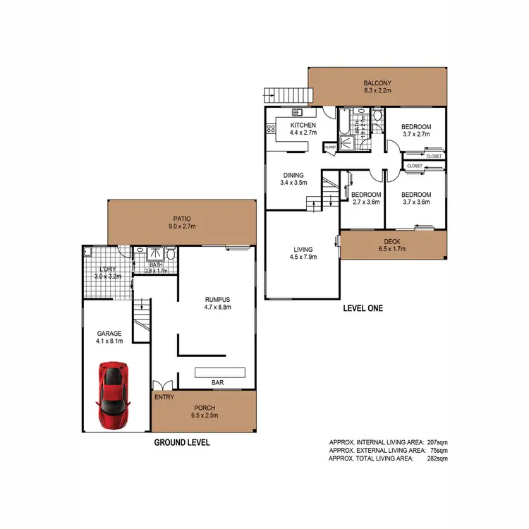 Floorplan of Homely house listing, 15 Campbell Street, Kallangur QLD 4503