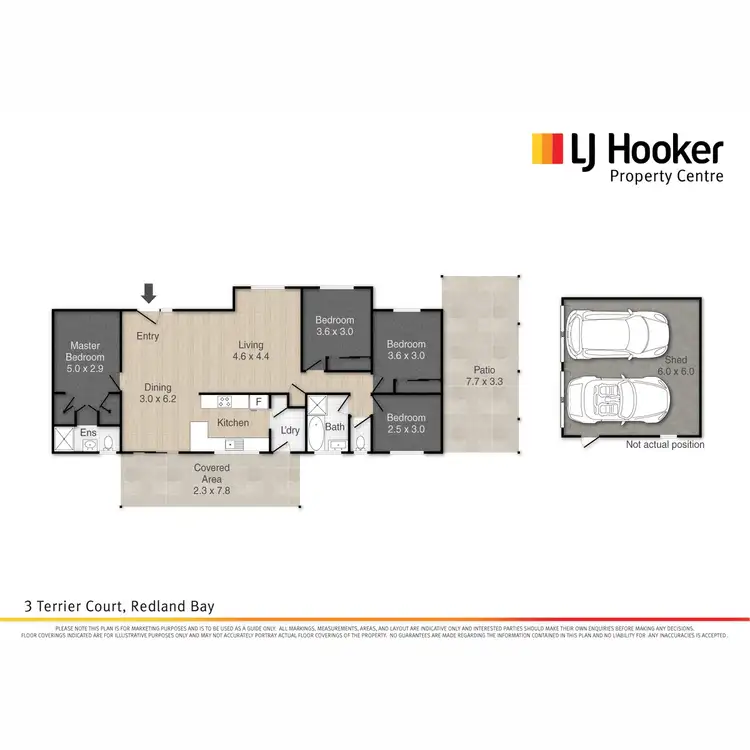 Floorplan of Homely house listing, 3 Terrier Court, Redland Bay QLD 4165