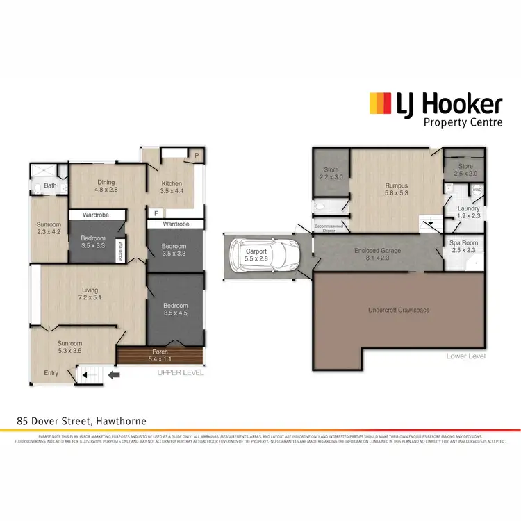Floorplan of Homely house listing, 85 Dover Street, Hawthorne QLD 4171