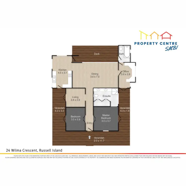 Floorplan of Homely house listing, 24 Wilma Crescent, Russell Island QLD 4184