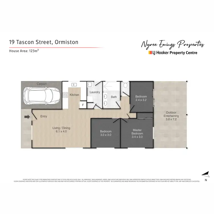 Floorplan of Homely house listing, 19 Tascon Street, Ormiston QLD 4160