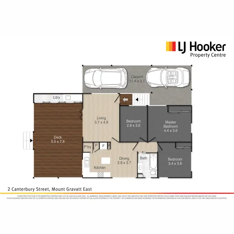 Floorplan of Homely house listing, 2 Canterbury Street, Mount Gravatt East QLD 4122