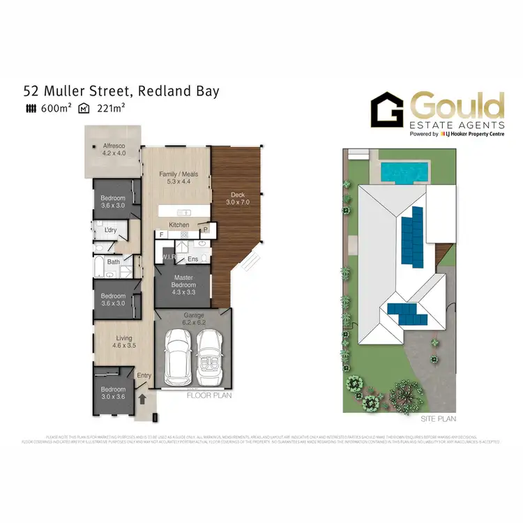 Floorplan of Homely house listing, 52 Muller Street, Redland Bay QLD 4165