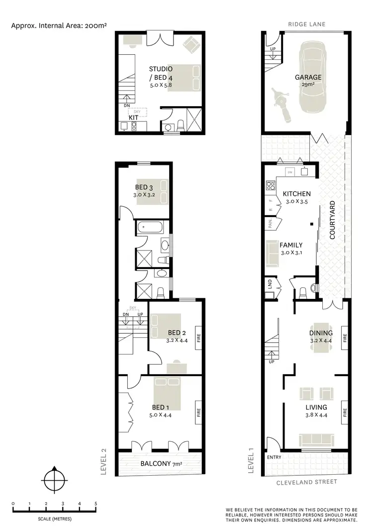 Floorplan of Homely house listing, 518 Cleveland Street, Surry Hills NSW 2010