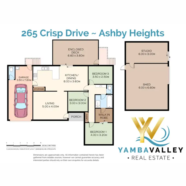 Floorplan of Homely rural property listing, 265 Crisp Drive, Ashby Heights NSW 2463