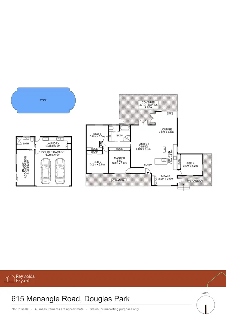 Floorplan of Homely house listing, 615 Menangle Road, Douglas Park NSW 2569