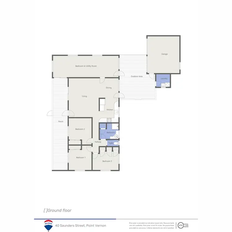 Floorplan of Homely house listing, 40 Saunders Street, Point Vernon QLD 4655