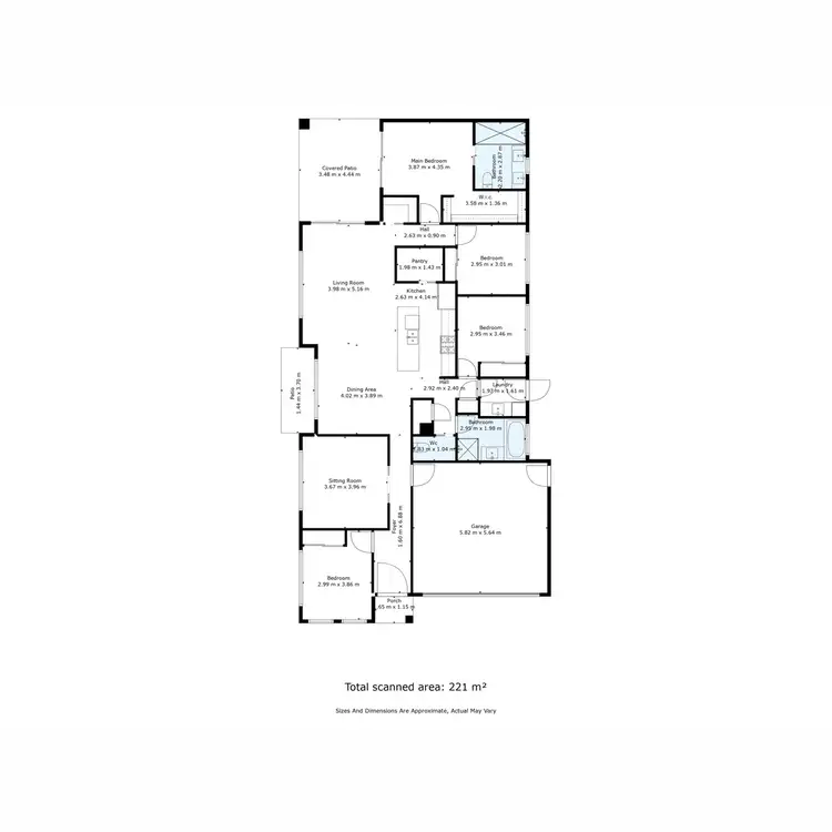 Floorplan of Homely house listing, 17 Potoroo Avenue, Thurgoona NSW 2640